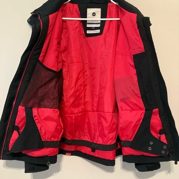 Roxy Vintage Y2K Black Pink Ski Snow Women’s Jacket - Picture 9 of 12
